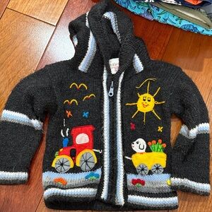 Antique children’s knit Hoodie